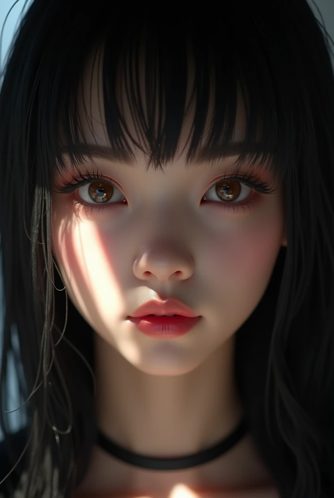 sumetal, beautiful eyes, (((brown_eyes))), 3d, cinematic lighting, 8k resolution,