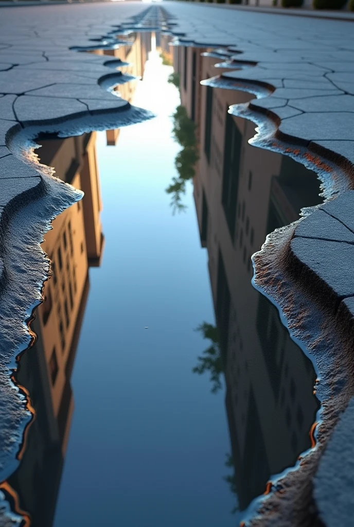 A puddle copying
