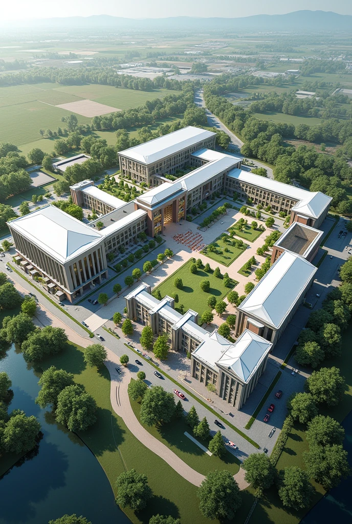 Lincoln International Academy College, Architectural plan with all its rooms