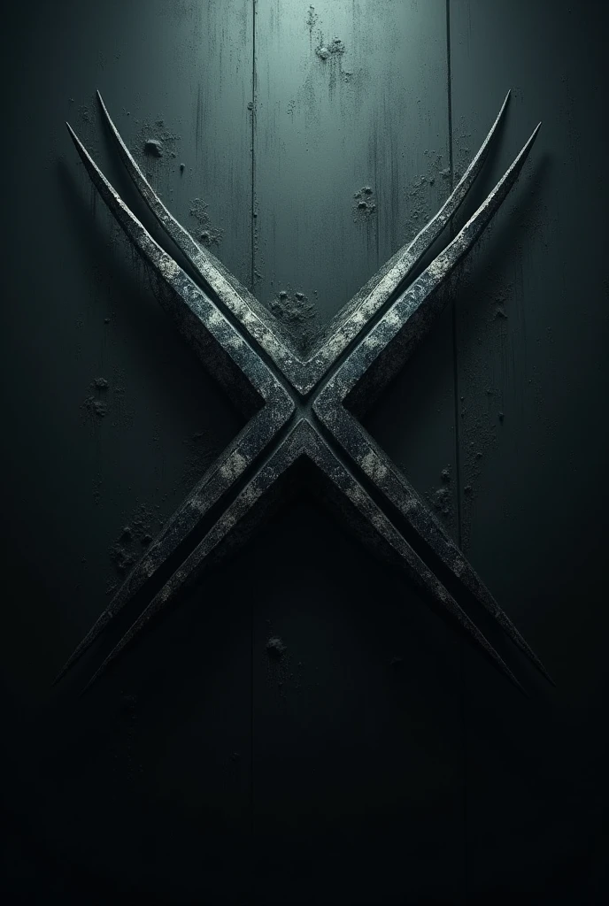 Generate a dark background of the wolverine logo