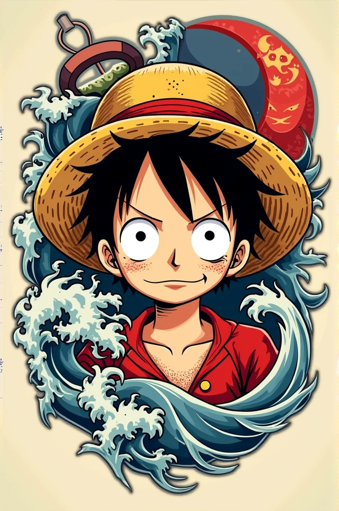 Luffy tattoo