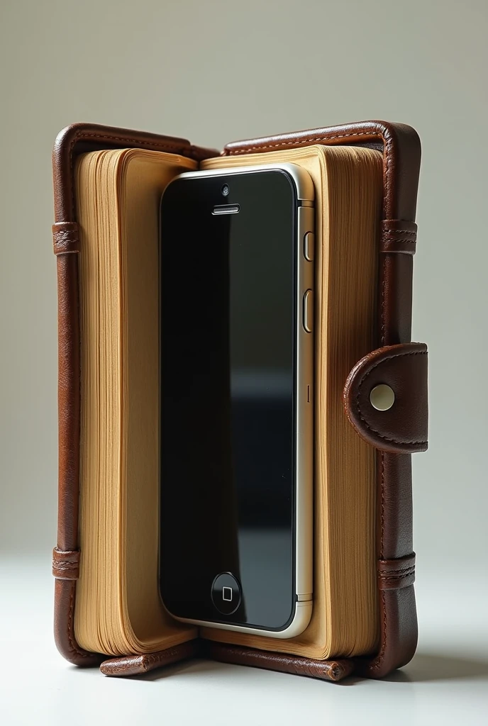 Book but the inside is cellphone
