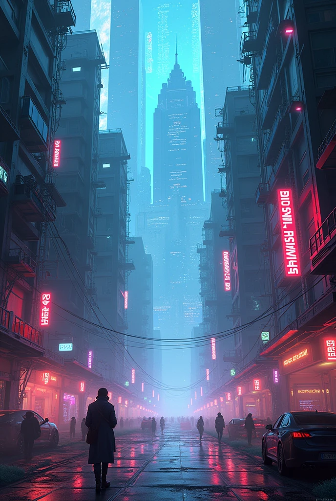 Make me 2d gaming background for my logo in youtube channel without any main object
With cyberpunk style