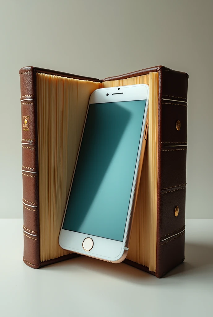 Book but the inside is cellphone