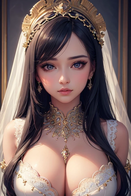 a gorgeous dreamgirl looking at viewer confidently, beautiful detailed eyes, beautiful detailed lips, extremely detailed eyes and face, long eyelashes, elegant woman, portrait, beautiful woman, soft lighting, cinematic, dramatic, photorealistic, 8k, highly detailed, intricate details, vibrant colors, warm color palette, masterpiece, award-winning, hyper realistic, volumetric lighting, 4k, ultra-detailed, stunning, captivating, hypnotic gaze, alluring, mesmerizing