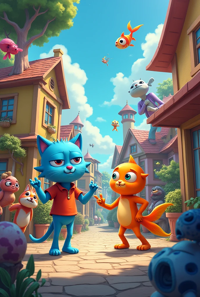 the incredible world of Gumball 

