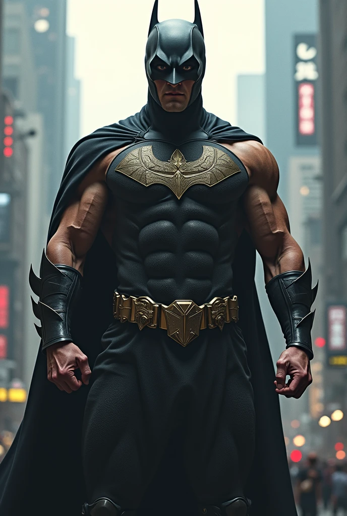 He accepted his destiny and became a masked hero.