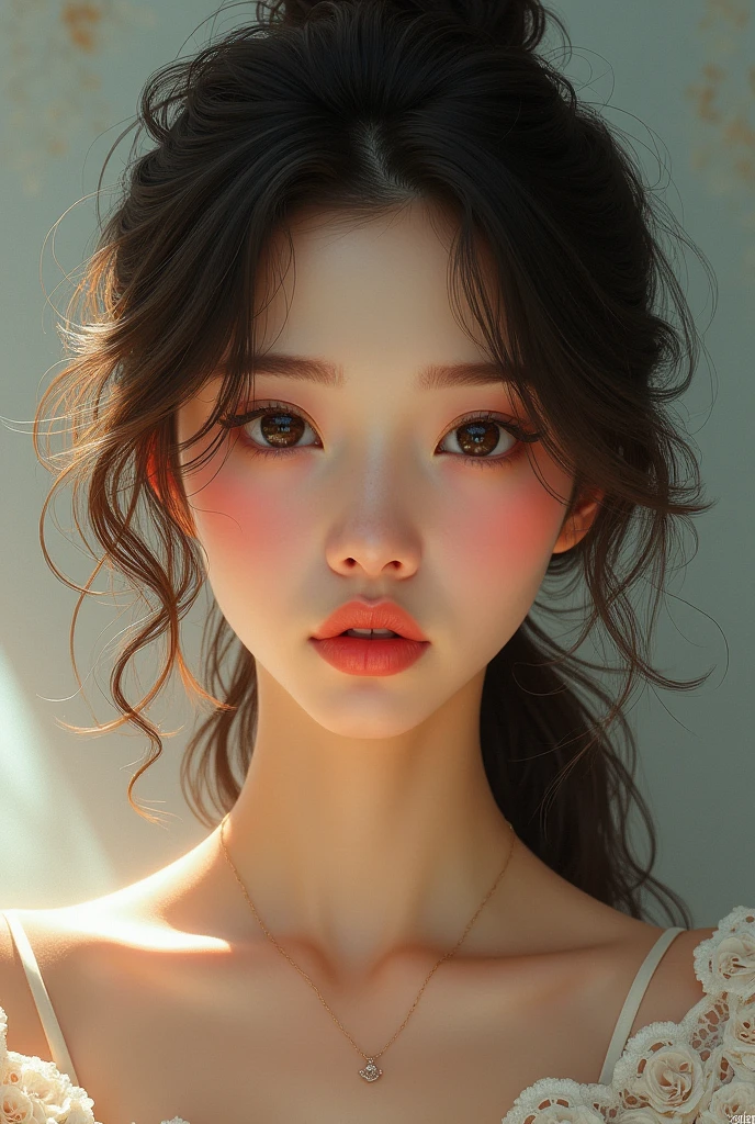 1 young woman