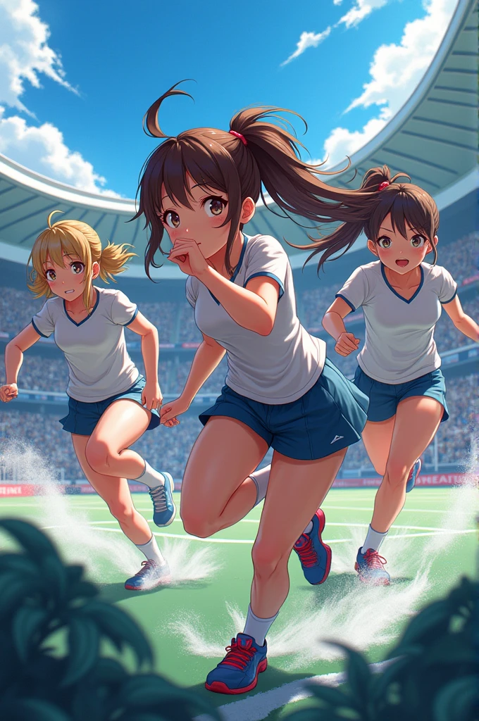 anime athlete girls