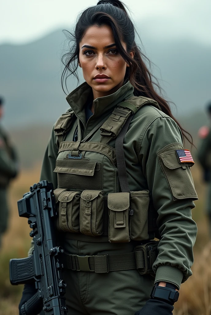 50YO AISHWARYA RAI as US NAVY SEALS woman soldier
