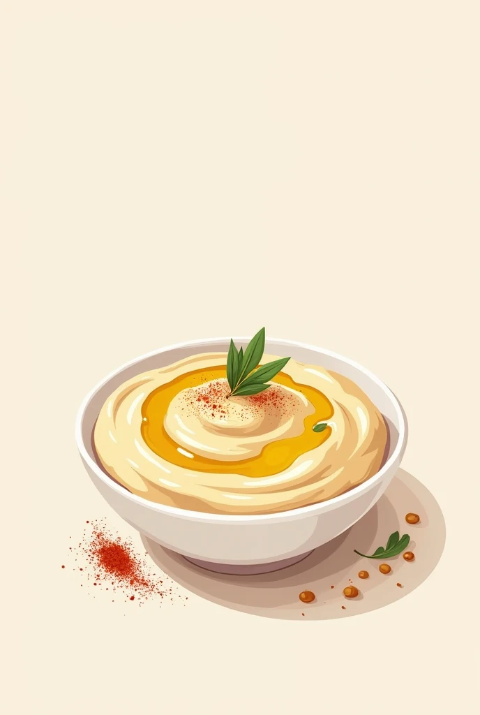hummus illustration