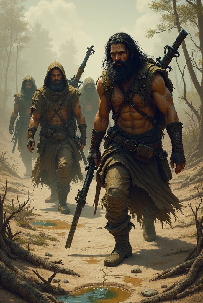 Dry Swamp Bandits in a Fantasy World
