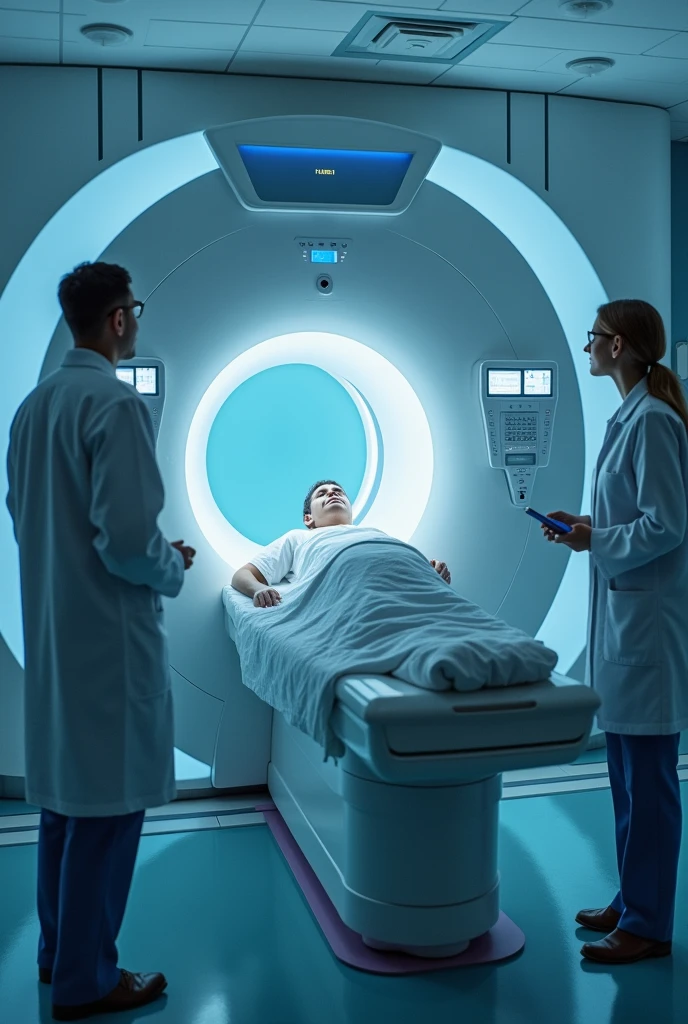 Medical diagnose in MRI machine
