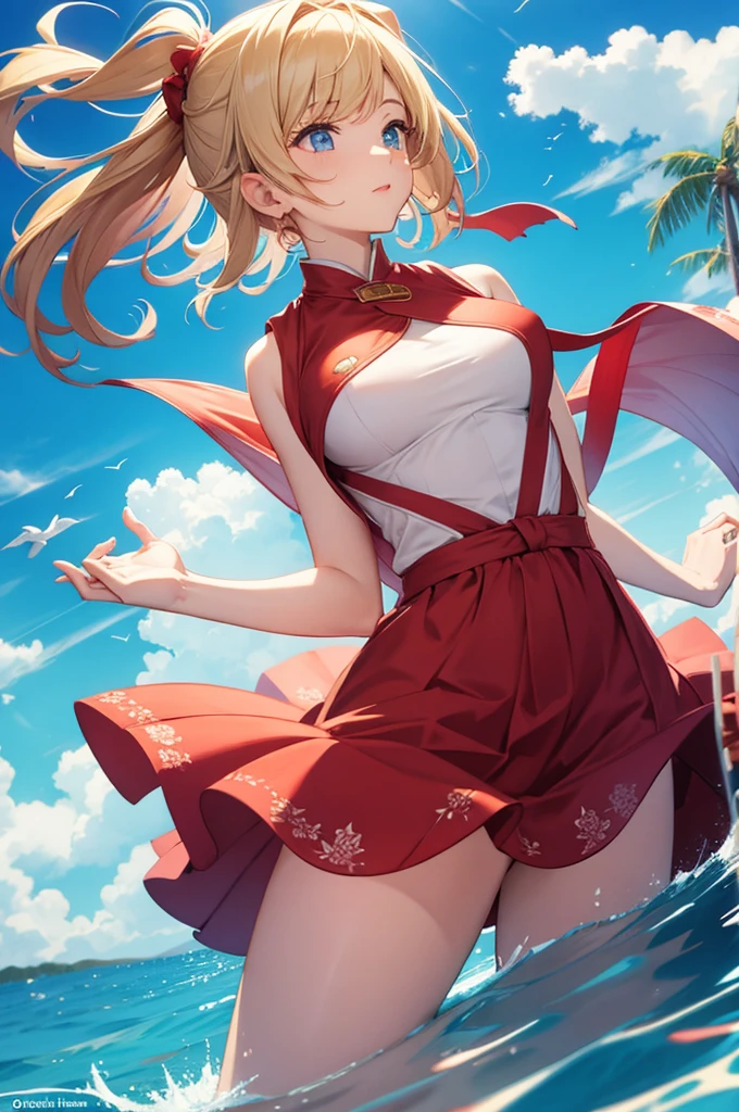 floating