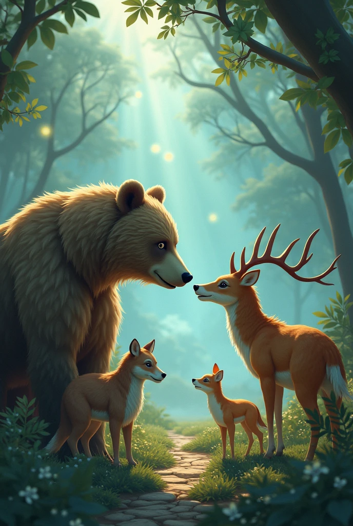 I like that you could change the animals for a bear , lobo , doe , Snake