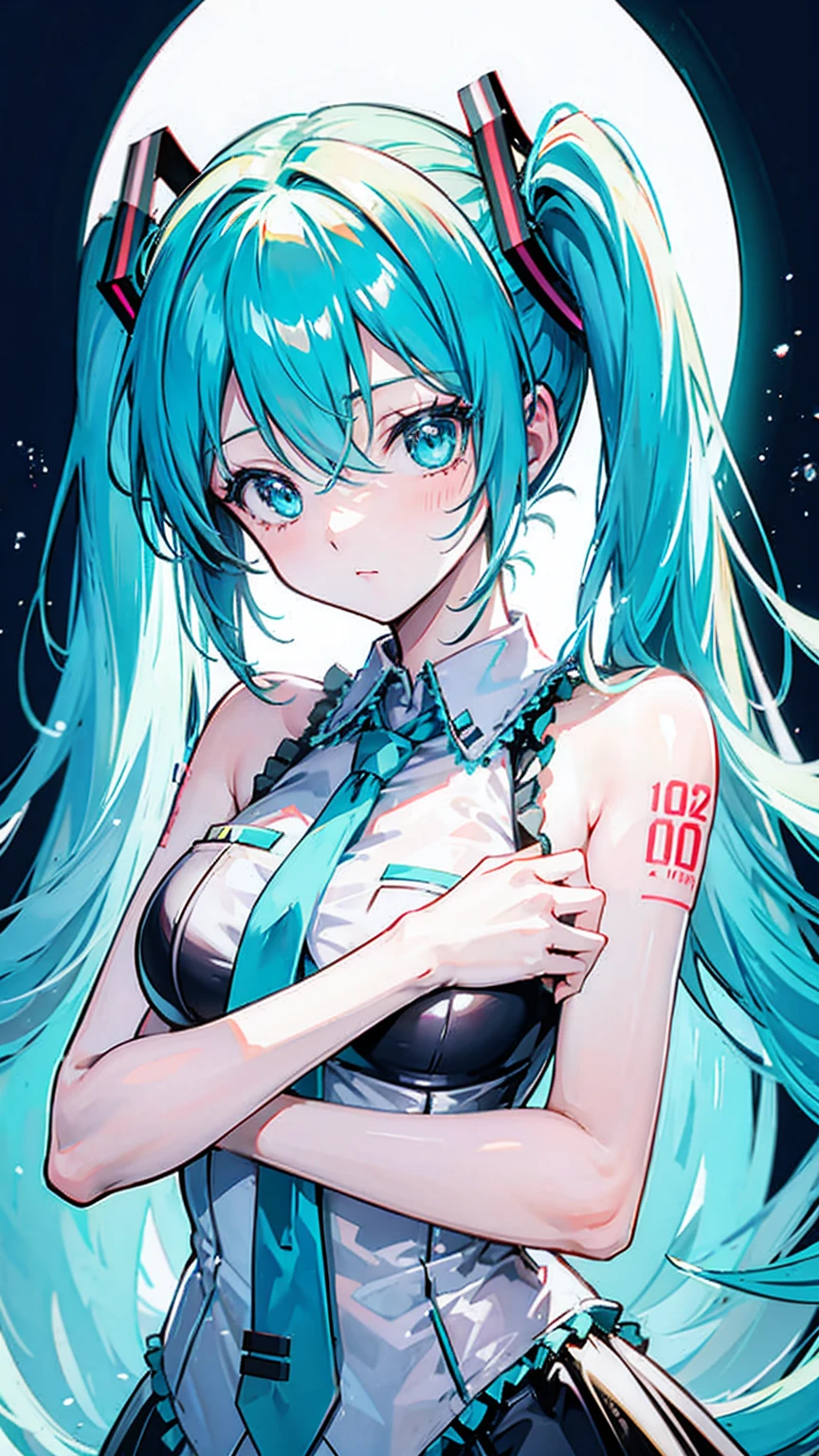 hatsune miku,choke hold