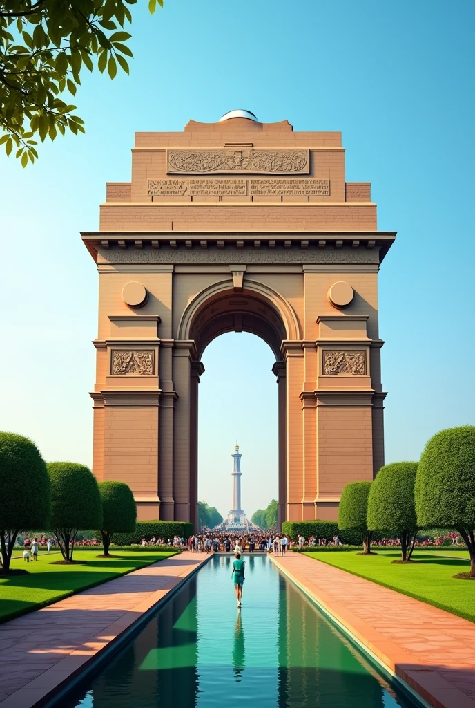 India gate delhi picture