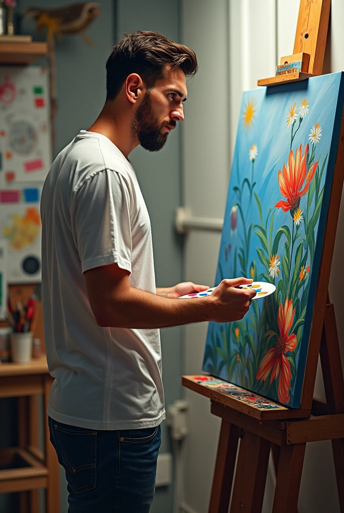 Messi as a artist