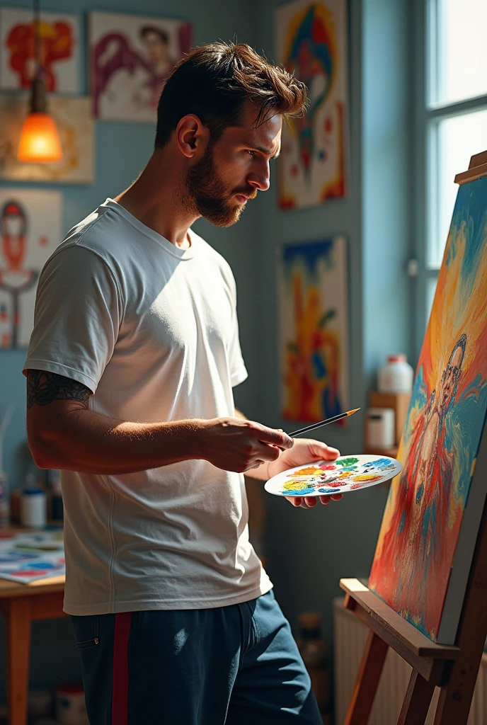 Messi as a artist 