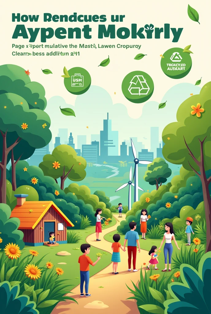 make a poster of how will you maintain your environment a healthy one
another one not like that style different
another one that show how the will maintain environment