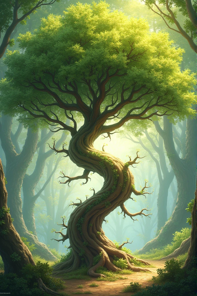 Create a dancing tree