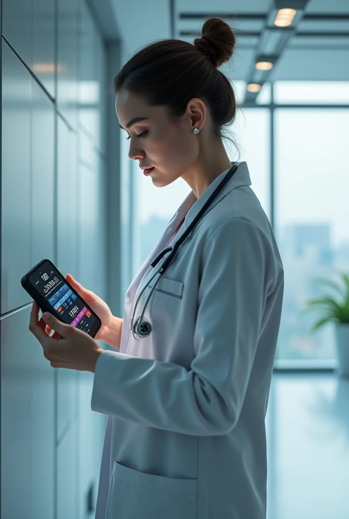 A patient opens their smart medication wallet ....convert into image