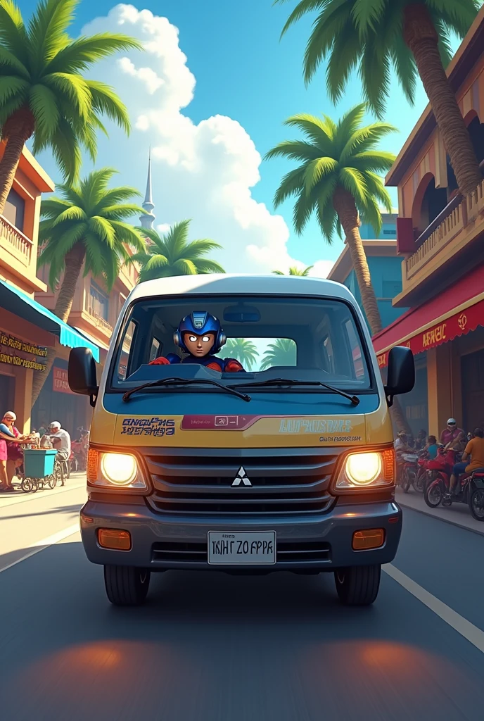 megaman x drive mitsubishi L300
in thailand