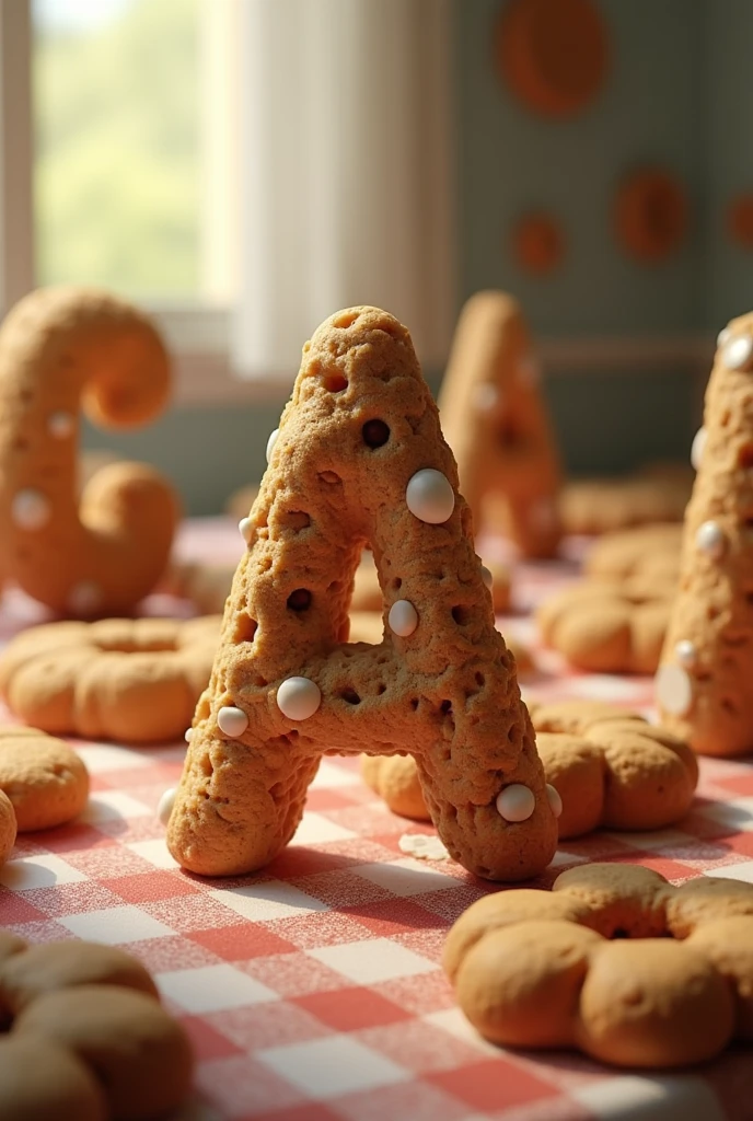 Let the letters be cookies