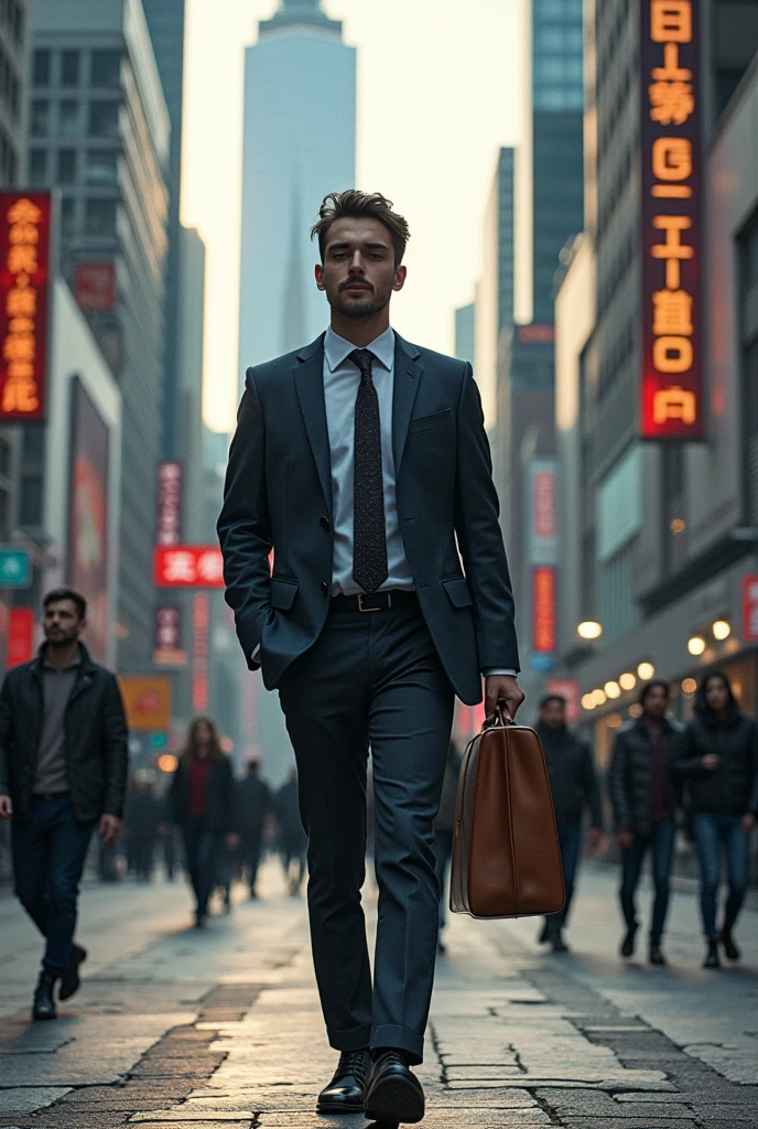 Generate a short story about how the commercial revolution has influenced the life of man today. 