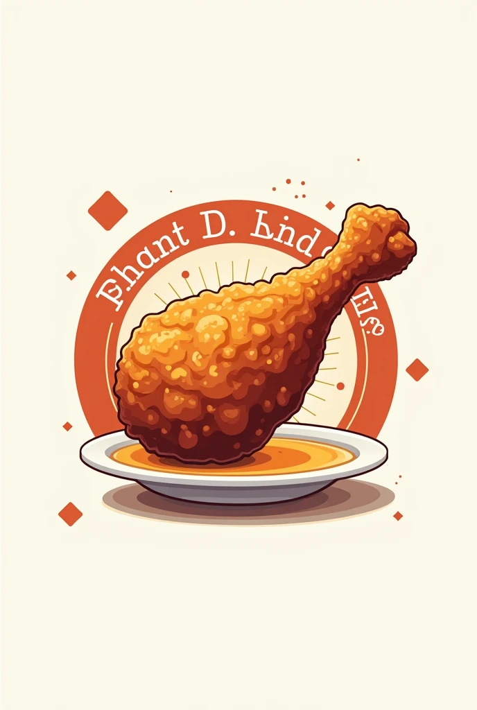 fried chicken logo