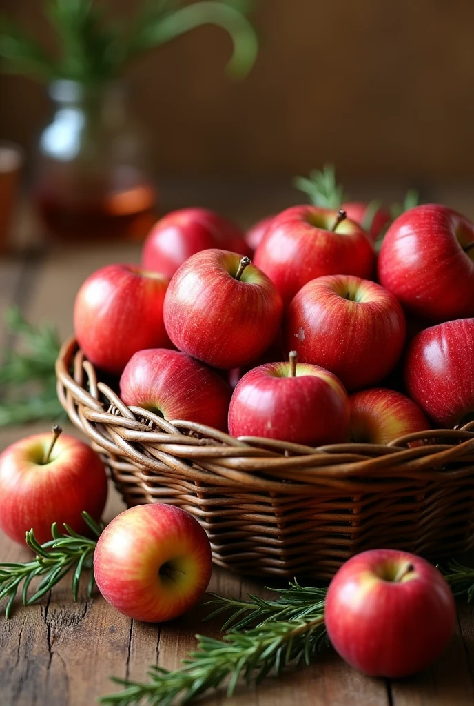 Can you create an advertising image for me for an apple jam sale?