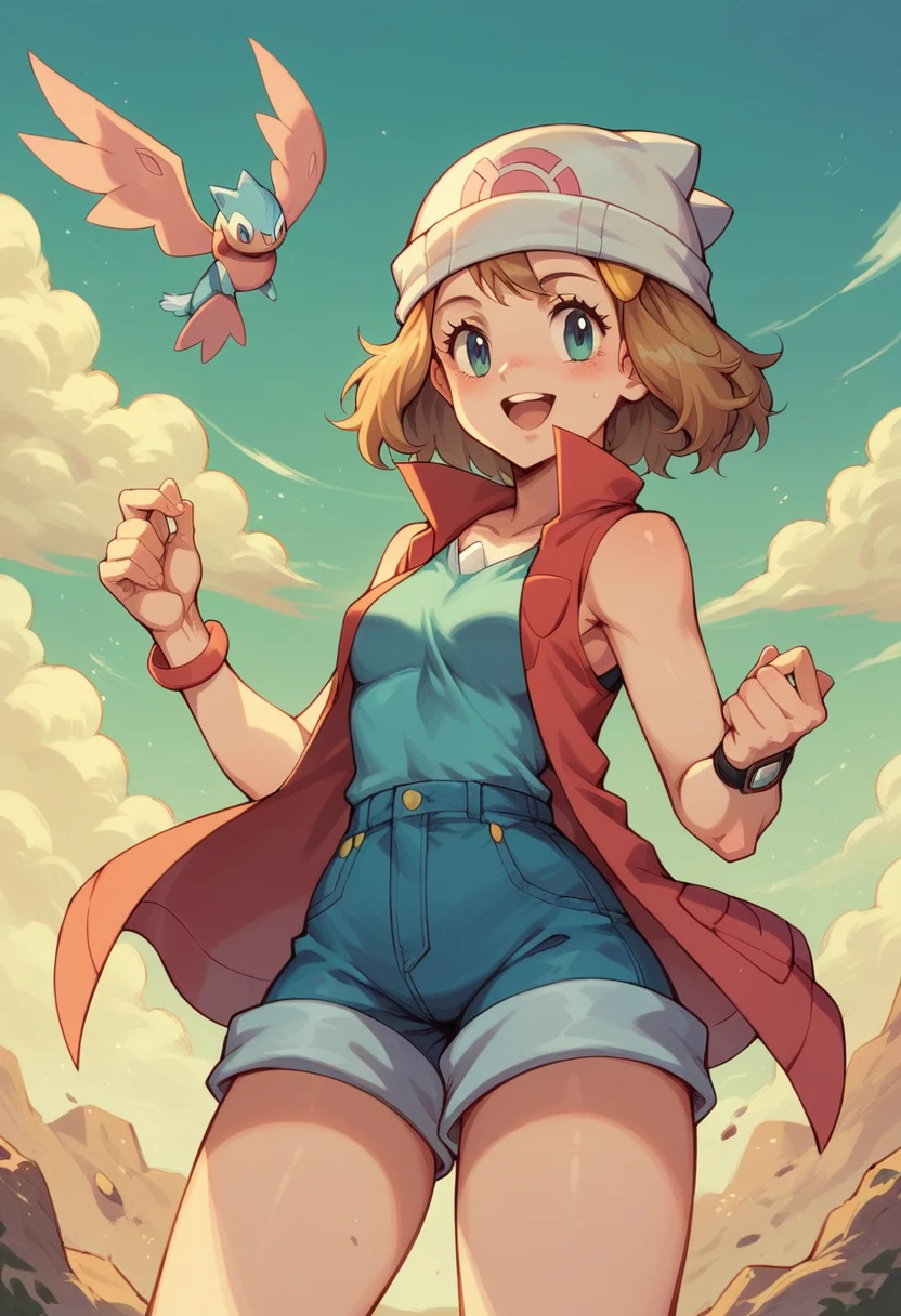 Dawn , misty and serena character pokemon