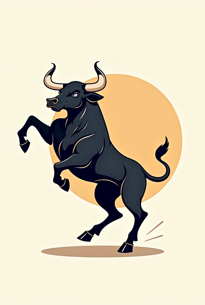  dancing bull logo 