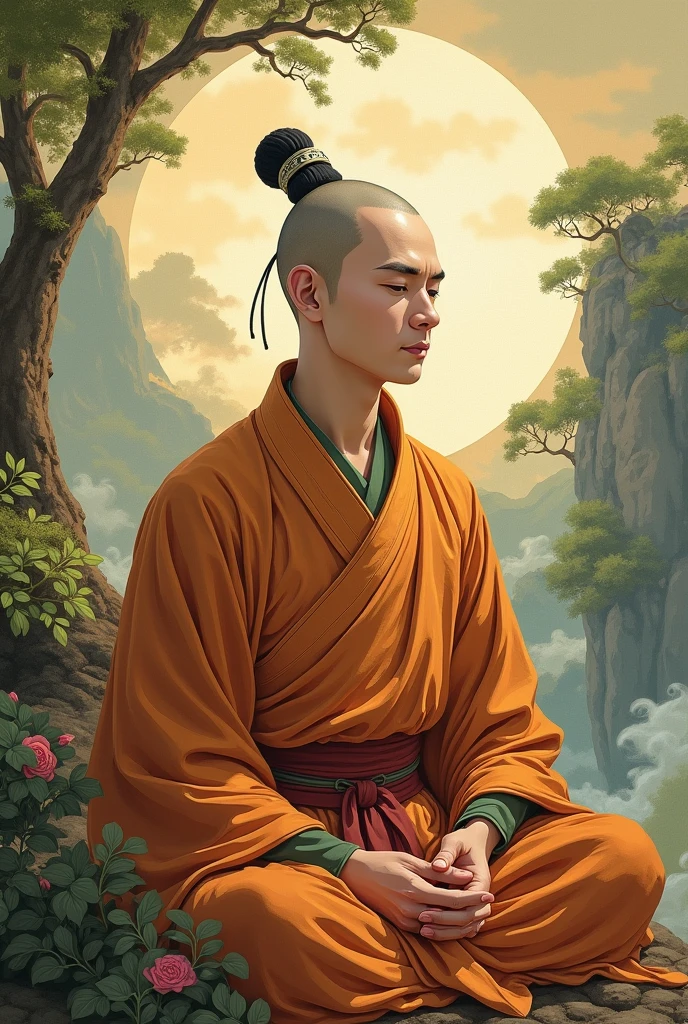 Tang Sanzang in journey to the west mewing jawline