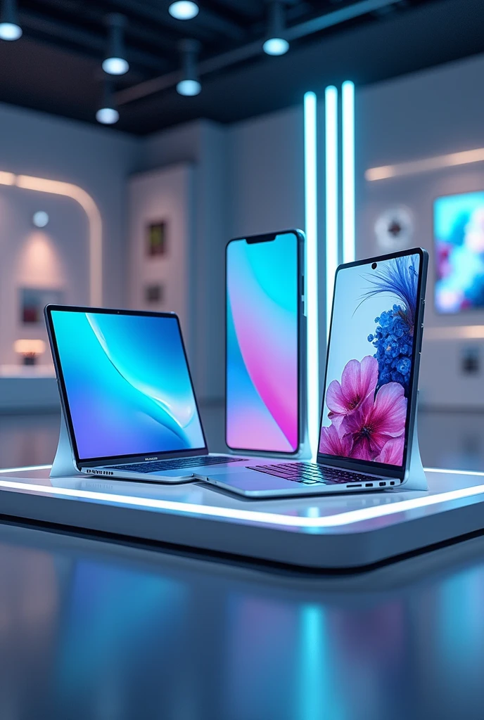 ads for technological products, the image must be horizontal