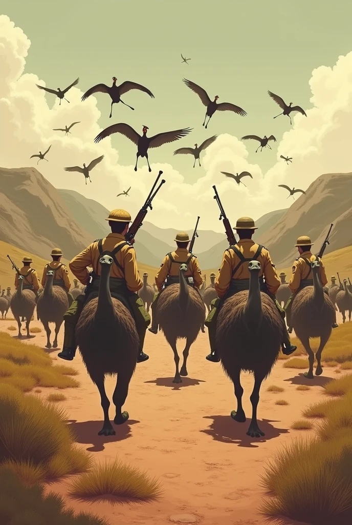 "Today, the Great Emu War remains a quirky chapter in Australia’s history—a reminder that sometimes, nature finds a way to outsmart even the most powerful forces. It’s a story of resilience, resourcefulness, and the unexpected outcomes when humans and animals collide."