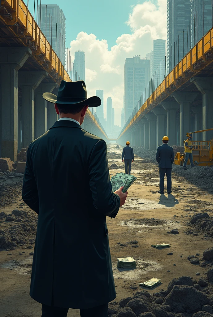 Misappropriation of Funds: A public official assigned to a construction project, such as road construction, bridges or public buildings, diverts a portion of the budget for personal use or to fund unauthorized projects.of several people 
