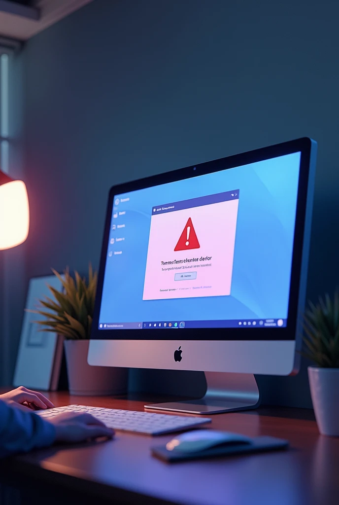 Make an image where you can see that a file is uploaded to Teams and it gives an error