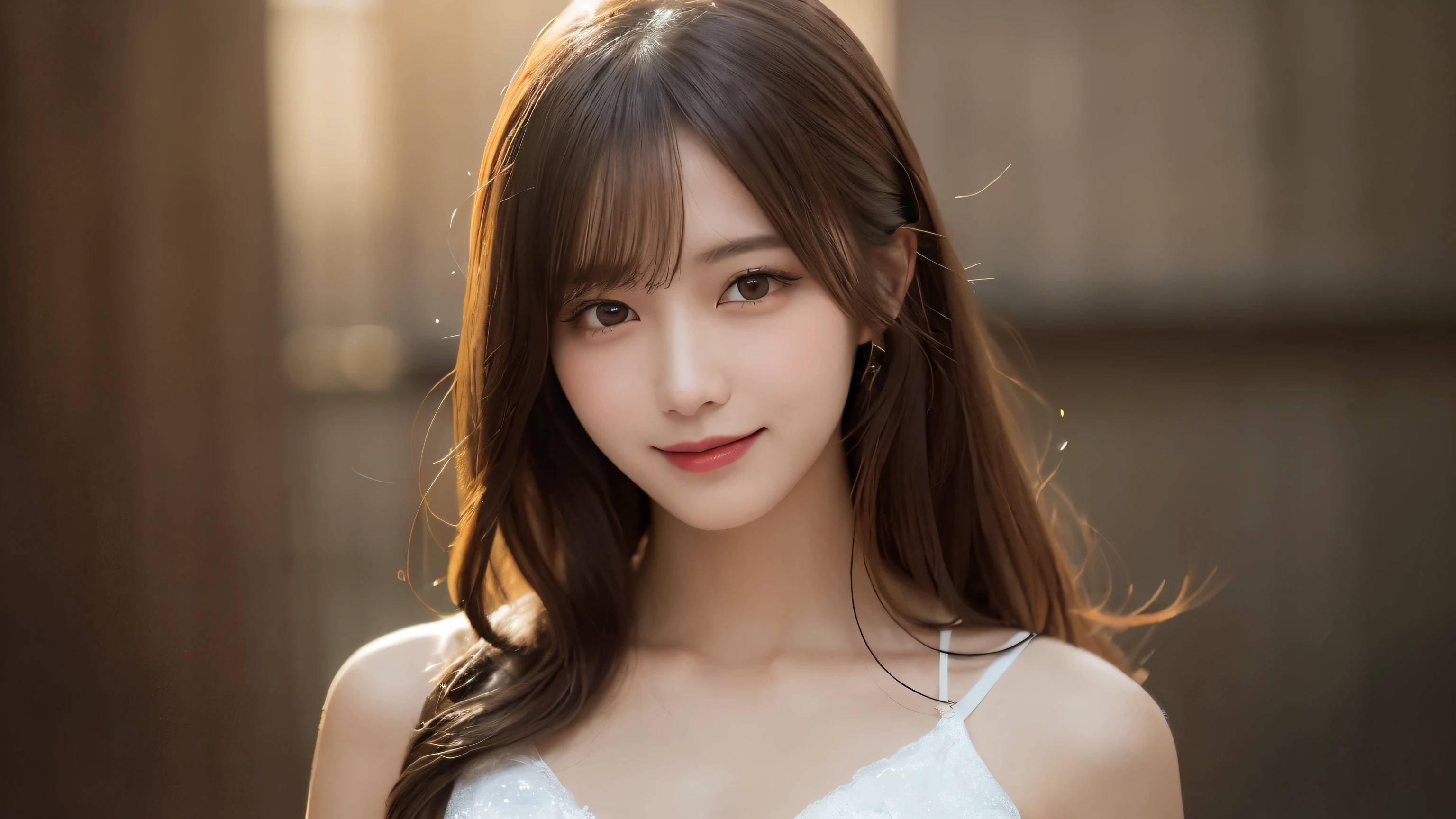 Highest quality, figure, Super detailed, In detail, High resolution, 8k wallpaper, Perfect dynamic composition, Beautiful attention to detail, Medium chest, Natural color lip, Random sexy poses,smile,、1 girl、Beaver,Long Hairstyles,bright,Fantasy