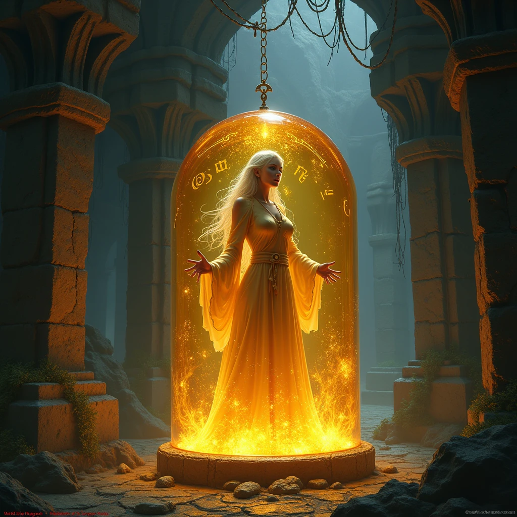 The sorceress trapped in amber、Dungeons&Dragons