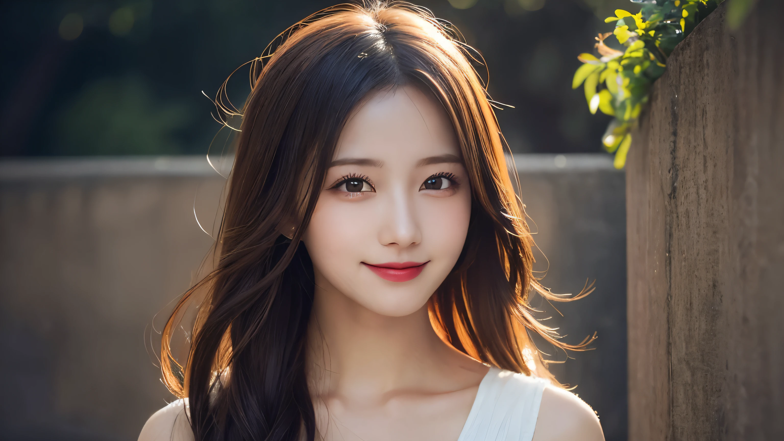 Highest quality, figure, Super detailed, In detail, High resolution, 8k wallpaper, Perfect dynamic composition, Beautiful attention to detail, Medium chest, Natural color lip, Random sexy poses,smile,、1 girl、Beaver,Long Hairstyles,bright