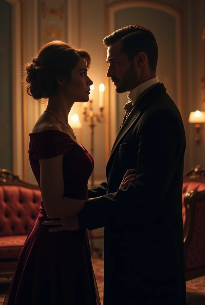 Nancy, A woman with a dark past, visiting Mr.. Brownlow.