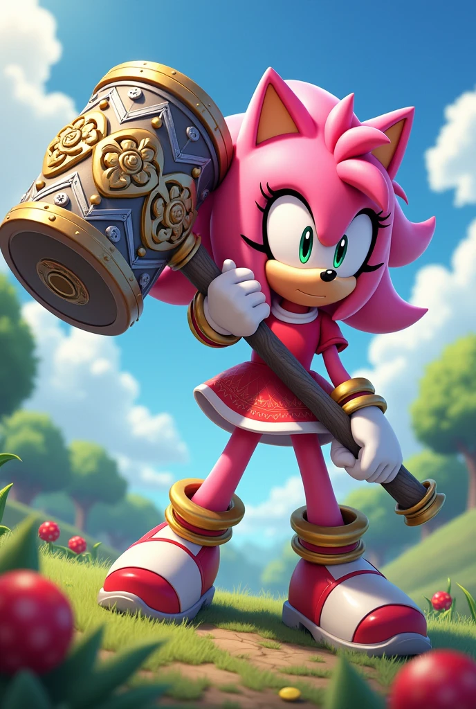 Can you make me an Amy Rose hammer?
