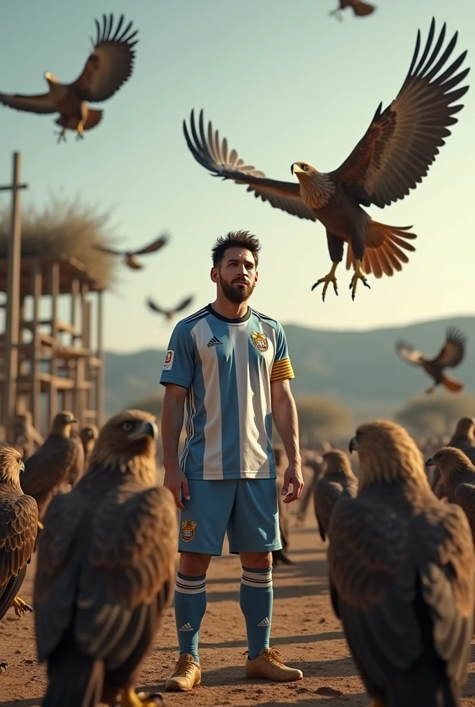 Messi in a Eagle farm