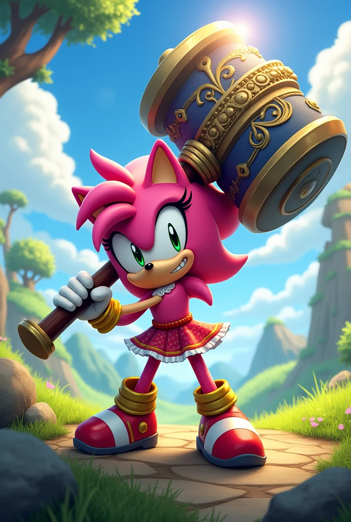 Can you make me an Amy Rose hammer? 