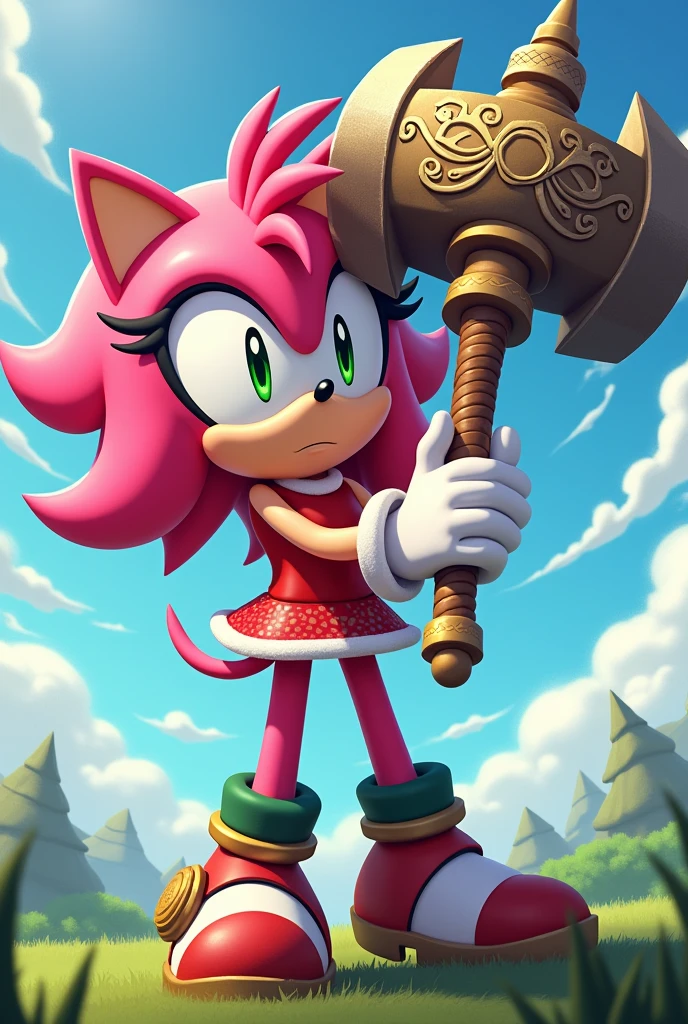 Can you make me an Amy Rose hammer?
