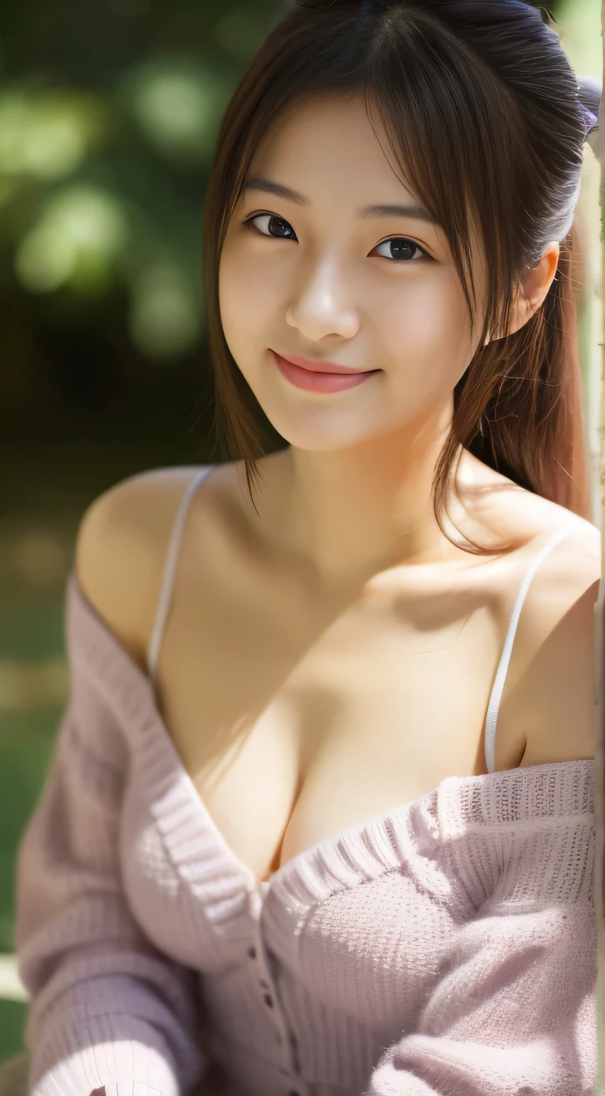 masterpiece,best quality,(Japanese girl),((Beautiful girl)),cleavage,(off shoulder:1.2),(perfect body beauty:1.2),(shy smile),From slightly above