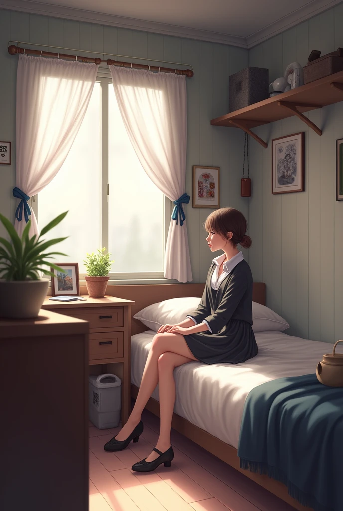 Girl hostel room no drees

