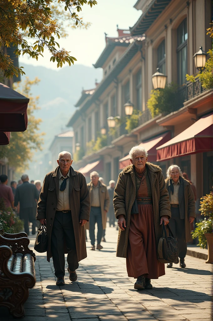 Creating a world where the majority of people are elderly
