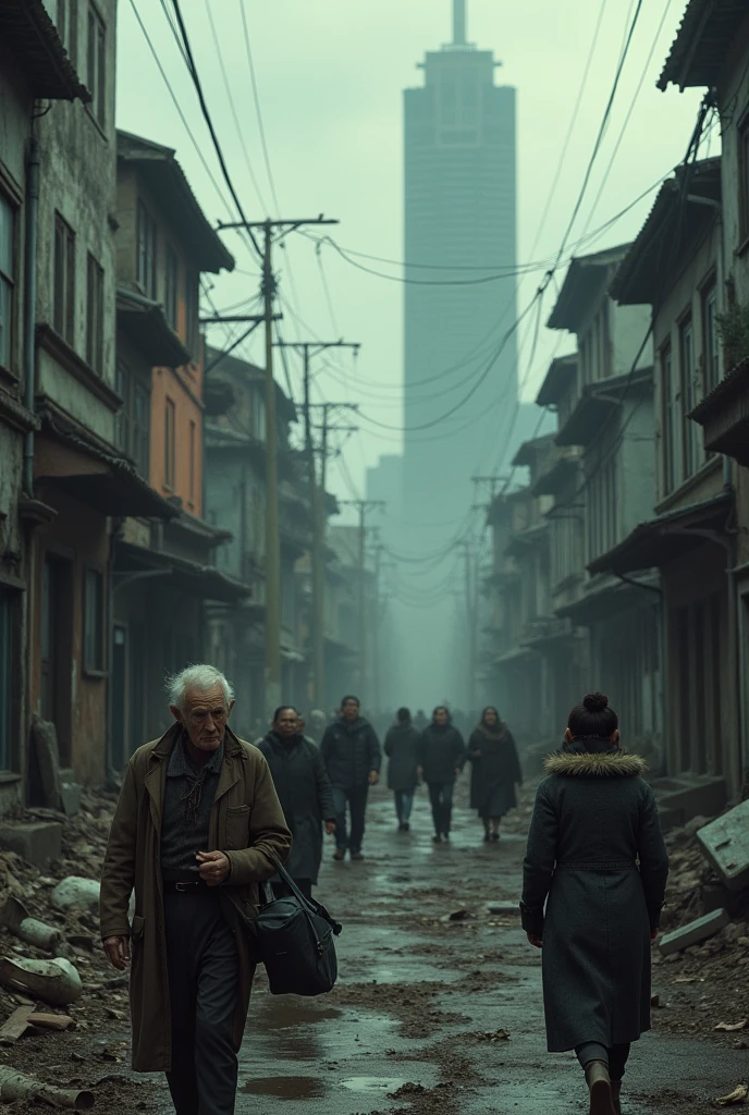 Creating a world where the elderly are mistreated by young people